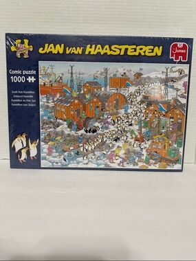 2020 South Pole Expedition 1000-Piece Puzzle Jan Van Haasteren